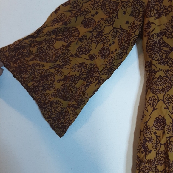 Ecote | Gold/Purple Backless Dress Sz S - Picture 4 of 10